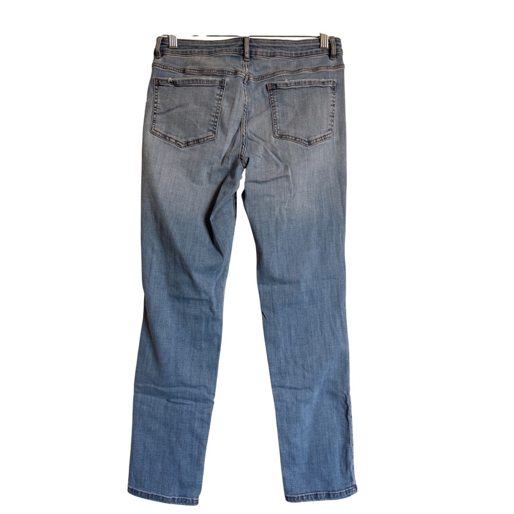 Casual Office Everyday JJill Boyfriend Ankle Straight Leg Jeans Size 8 - Picture 2 of 12